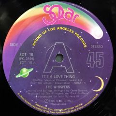 The Whispers - The Whispers - It's A Love Thing - Solar