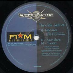 Twenty Twelve - Twenty Twelve - The Cafe Jack EP - Red Menace