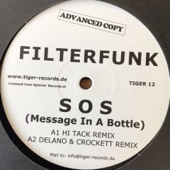 Filterfunk - Filterfunk - SOS (Message In A Bottle) - Tiger Records