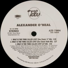 Alexander O'Neal - Alexander O'Neal - What Is This Thing Called Love - Tabu