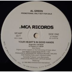 Al Green - Al Green - Your Heart's In Good Hands - MCA