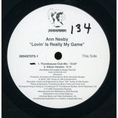 Ann Nesby - Ann Nesby - Lovin' Is Really My Game (Mixes) - Perspective