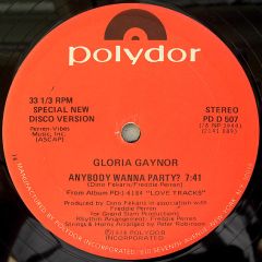 Gloria Gaynor - Gloria Gaynor - Anybody Wanna Party? - Polydor