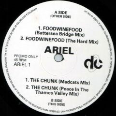 Ariel - Ariel - Foodwinefood / The Chunk - Deconstruction