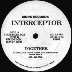 Interceptor - Interceptor - Together - Murk Records