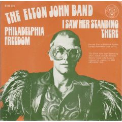 Elton John Band Feat. John Lennon - Elton John Band Feat. John Lennon - I Saw Her Standing There - Djm Records