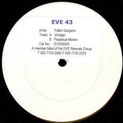 Pablo Gargano - Pablo Gargano - Vintage - Eve Records