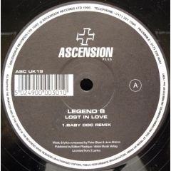 Legend B - Legend B - Lost In Love - Ascension Records
