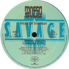Mocca Soul - Mocca Soul - Mass Of Emotion - Savage Records