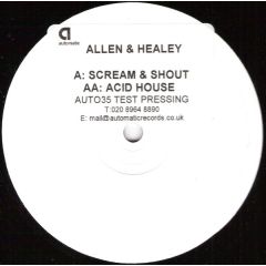 Allen & Healey - Allen & Healey - Scream & Shout - Automatic