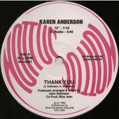 Karen Anderson - Karen Anderson - Thank You - Nott-Us