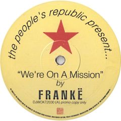 Frankë Pharoah - Frankë Pharoah - We're On A Mission - China Records