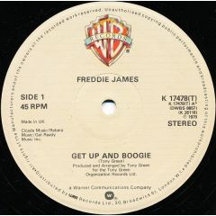 Freddie James - Freddie James - Get Up And Boogie - Warner Bros. Records