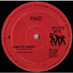 Pako - Pako - Pakito Lindo - Italian Boy