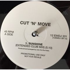 Cut 'N' Move - Cut 'N' Move - Sunshine - EMI