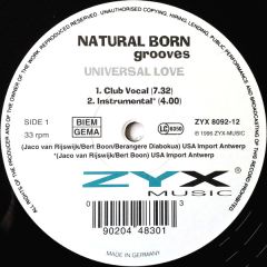 Natural Born Grooves - Natural Born Grooves - Universal Love - ZYX Music