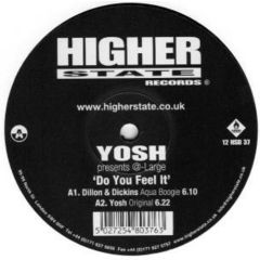 Yosh Present Large - Yosh Present Large - Do You Feel It - Higher State