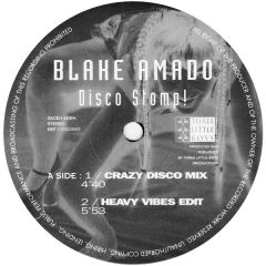 Blake Amado - Blake Amado - Disco Stomp ! - Disco Smash