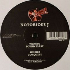 Notorious J - Notorious J - Sound Blast - Trouble On Vinyl