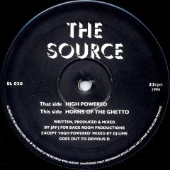 The Source - The Source - High Powered - Awesome Records