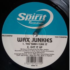 Wax Junkies - Wax Junkies - 4 Track EP - Spirit