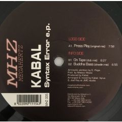 Kabal - Kabal - Syntax Error EP - Megahertz 5