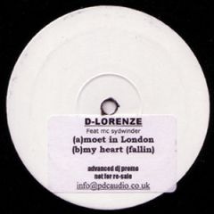 D-Lorenz Feat. MC Sydwinder - Moet N London (White Vinyl) - Pdc 3