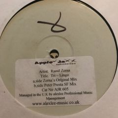 Raoul Zerna - Raoul Zerna - Tri-Lingo - Apple Jaxx Recordings