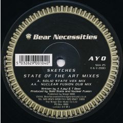 AYO - AYO - Sketches (State Of The Art Mixes) - Bear Necessities