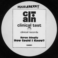 Byron Stingily  - Byron Stingily  - How Could I Know ? - Clinical