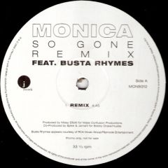 Monica - Monica - So Gone (Remix) - J Records