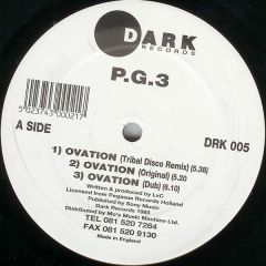 P.G.3 - P.G.3 - Ovation / Big Band - Dark Records