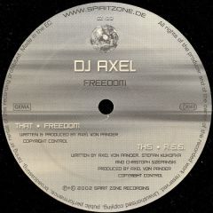 DJ Axel - DJ Axel - Freedom - Spirit Zone