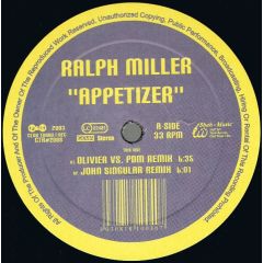 Ralph Miller - Ralph Miller - Appetizer - Club Traxx