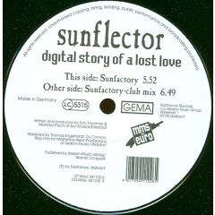 Sunflector - Sunflector - Digital Story Of A Lost Love - Subtrance Records