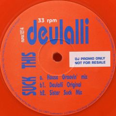 Deulalli - Deulalli - Suck This - Nu Recordings