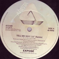 Expose - Expose - Tell Me Why - Arista