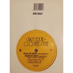 Crazy Eddie + .Q.Q. Freestyle - Crazy Eddie + .Q.Q. Freestyle - Nena De Ibiza - Creation Records