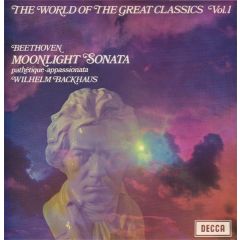 Beethoven - Beethoven - The World Of The Great Classics Vol. 1: Beethoven Sonatas - Decca