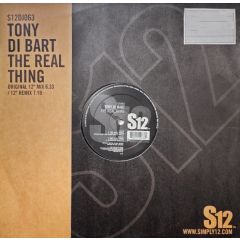 Tony Di Bart - Tony Di Bart - The Real Thing - S12