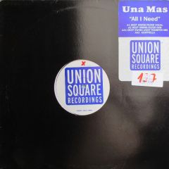 Una Mass - Una Mass - All I Need - Union Square 