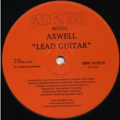 Axwell - Lead Guitar - Stoney Boy