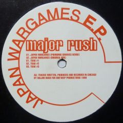 Major Rush - Major Rush - Japan Wargames - Knee Deep
