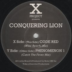 Conquering Lion - Conquering Lion - Code Red (Wild Apache Mix) - X Project