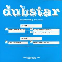 Dubstar - Elevator Song - The Mixes - Food