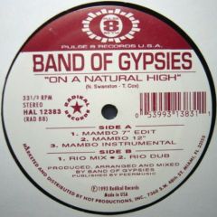Band Of Gypsies - On A Natural High - 	Pulse-8 Records