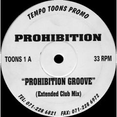 Prohibition - Prohibition - Prohibition Groove - Tempo Toons