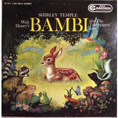 Shirley Temple With The Tootlepipers - Shirley Temple With The Tootlepipers - Walt Disney's Bambi Also The Tootlepipers' Zoo - Rca Camden
