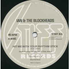 Ian Dury & Blockheads - Ian Dury & Blockheads - Hit Me With Your Rhythm Stick - Stiff Records