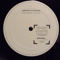 Adriano Duggento - Adriano Duggento - Electronic Twister - Kennziffer